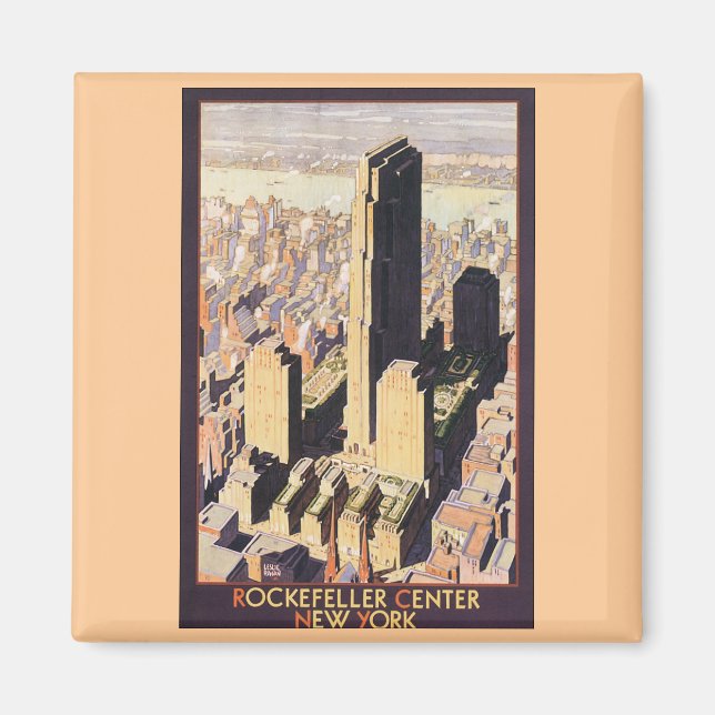 Rockefeller Center New York Magnet (Front)