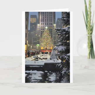 Rockefeller Centre Christmas Holiday Card