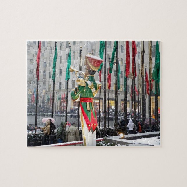Rockefeller Centre Christmas Jigsaw Puzzle (Horizontal)