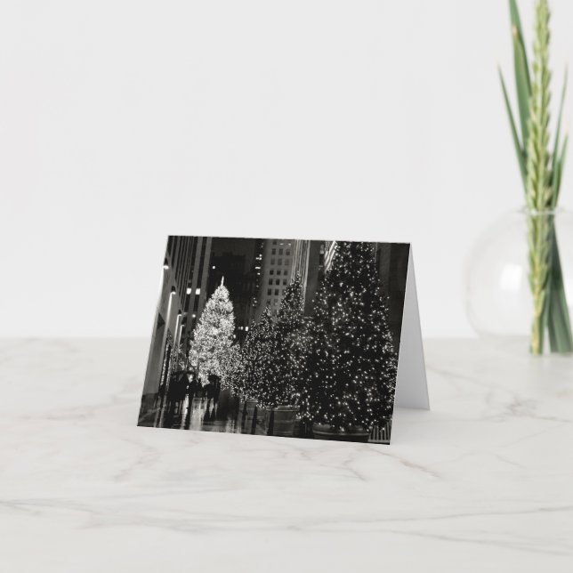 Rockefeller Centre Christmas Tree Card (Front)