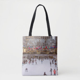 Rockefeller Centre Ice Skating Tote Bag