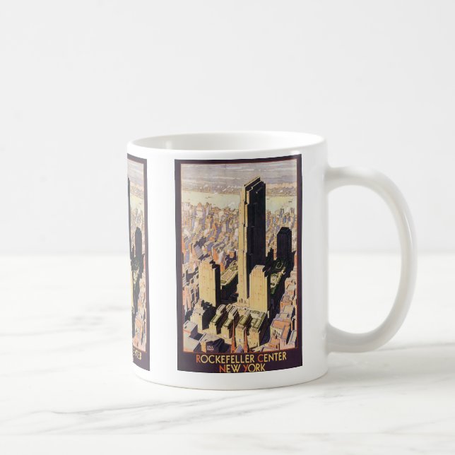Rockefeller Centre New York Coffee Mug (Right)
