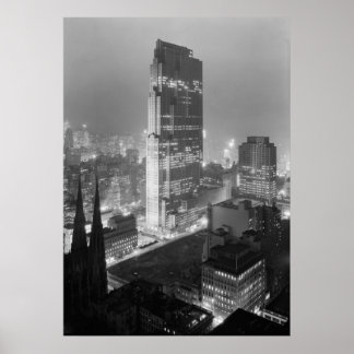 Rockefeller Centre New york NY 1933 Poster