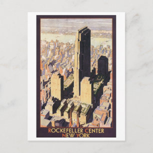 Rockefeller Centre New York Postcard