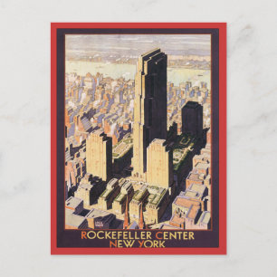 Rockefeller Centre New York Postcard