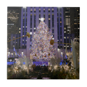 Rockefeller Centre's Angels & Christmas -  Tile