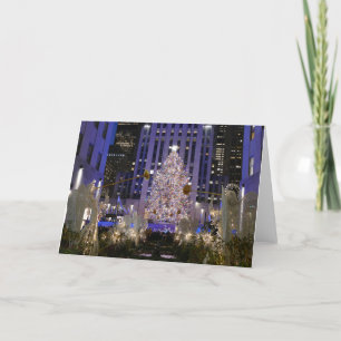 Rockefeller Centre's Angels & Christmas Tree -  Card