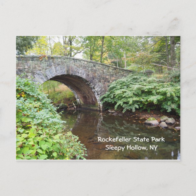 Rockefeller State Park in Sleepy Hollow, NY Postcard (Front)