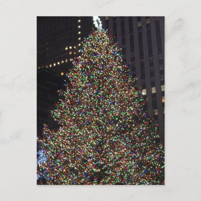 Rockefeller Tree December 2013 Postcard (Front)