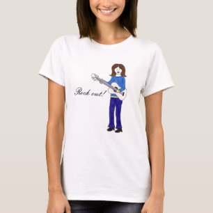 Rocker Chic' Guitar Player T-Shirt