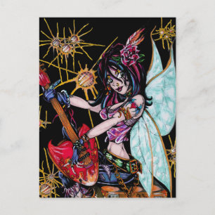 Rocker Chick Katie PostCard