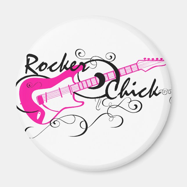 Rocker Chick Magnet (Front)