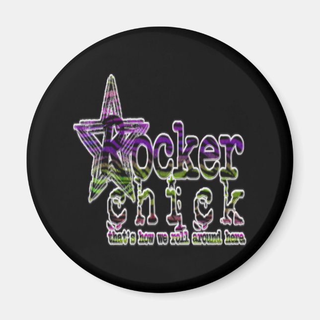 Rocker Chick - Magnet (Front)