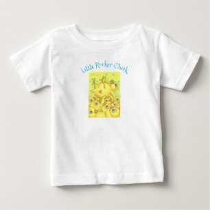 ROCKER CHICK Mosh Pit BABY JERSEY T SHIRT White