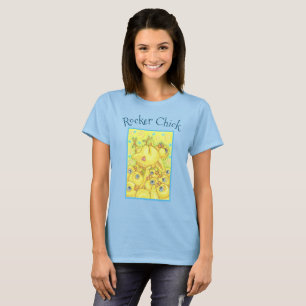 ROCKER CHICK, MOSH PIT EASTER SPRING T-SHIRT