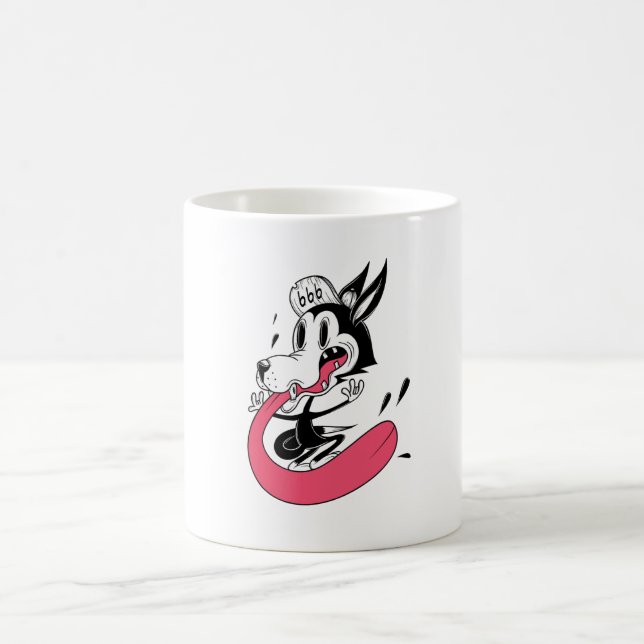 Rocker Dog Coffee Mug (Center)