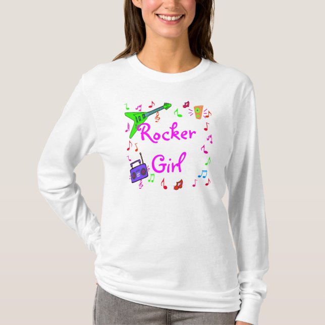 Rocker Girl  Rockin' Tee (Front)