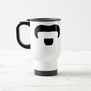 Rocker Moustache Travel Mug