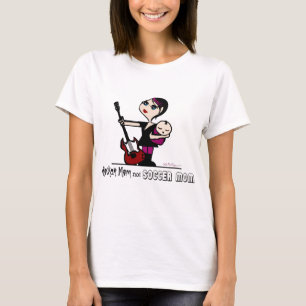Rocker Mum, Not Soccer Mum T-Shirt