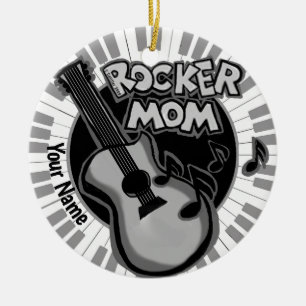 Rocker Mum  ornament