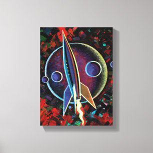 Rocket #54 canvas print