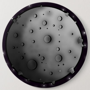 Rocket 6 Cm Round Badge