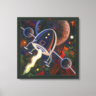 Rocket #76 canvas print