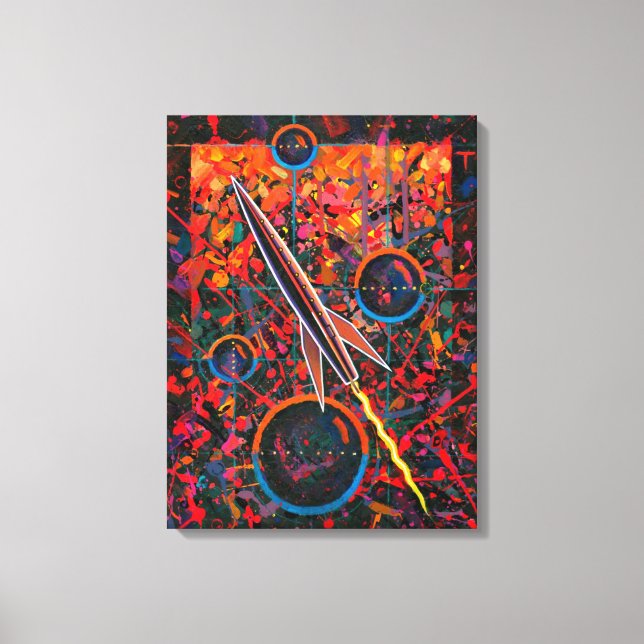 Rocket #91 Canvas Print (Front)