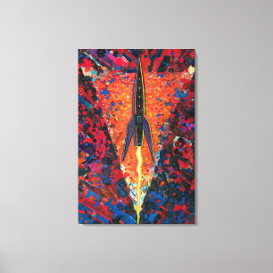 Rocket #95 canvas print