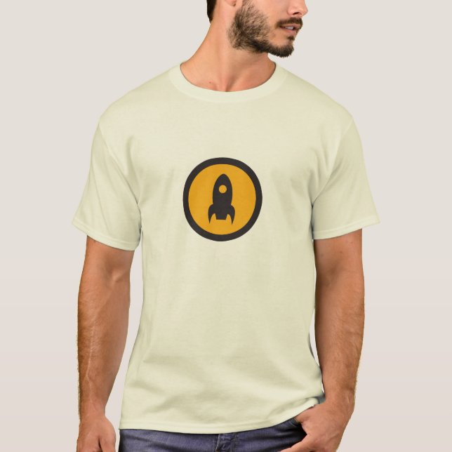 Rocket Circle T-shirt (Front)