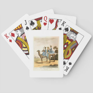 Rocket Corps and Dromedary Corps, Bengal Army 1817 Playing Cards