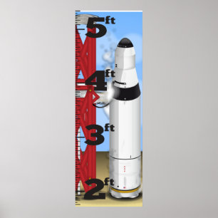 Rocket Countdown Launch Growth Chart