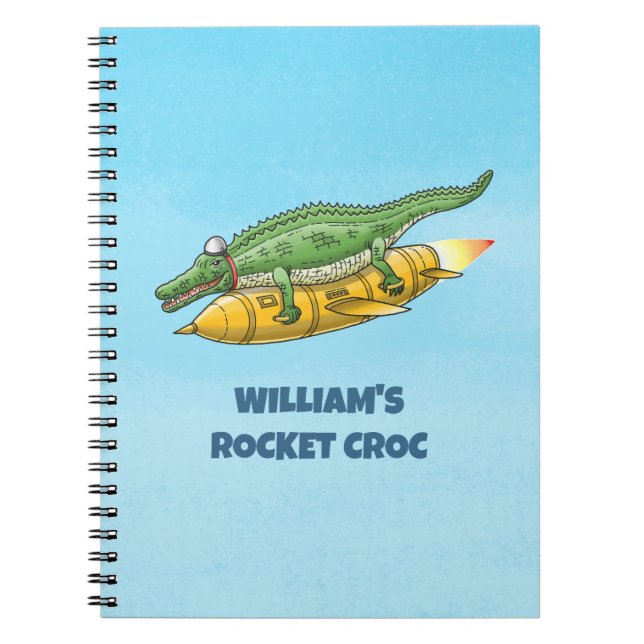 Rocket Croc Notebook (Front)