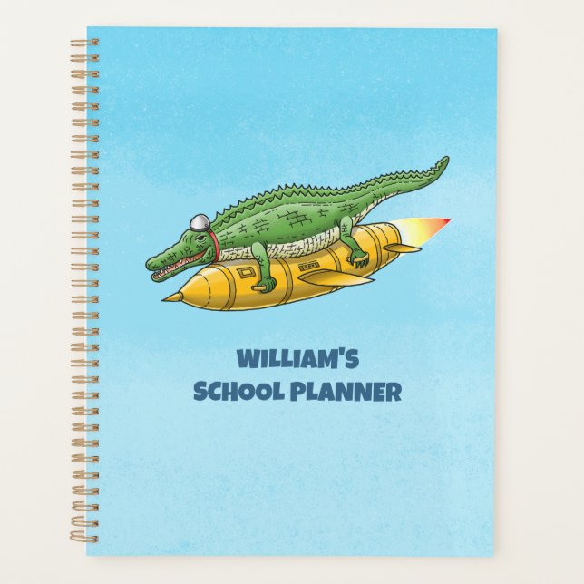 Rocket Crocodile Planner (Front)