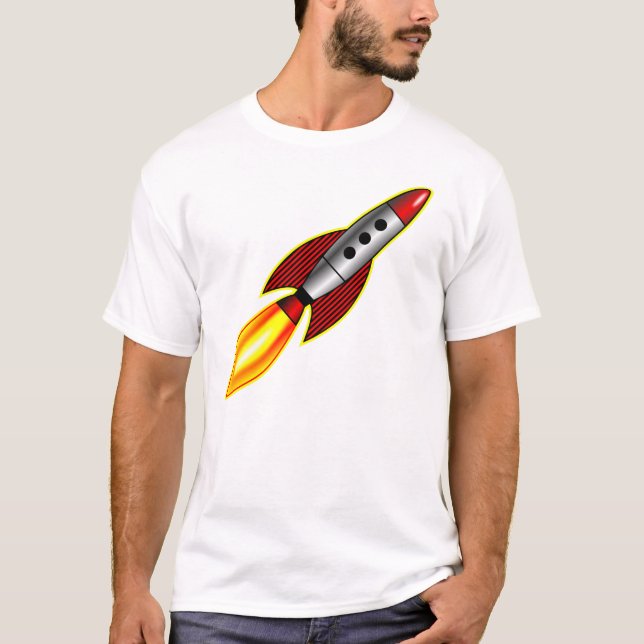 Rocket - Customised T-Shirt (Front)