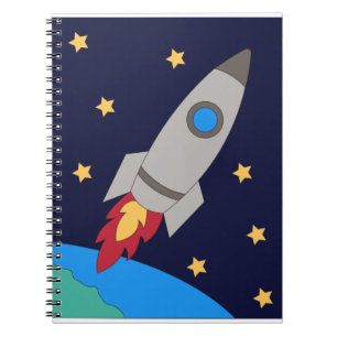 Rocket Drawing Notebook