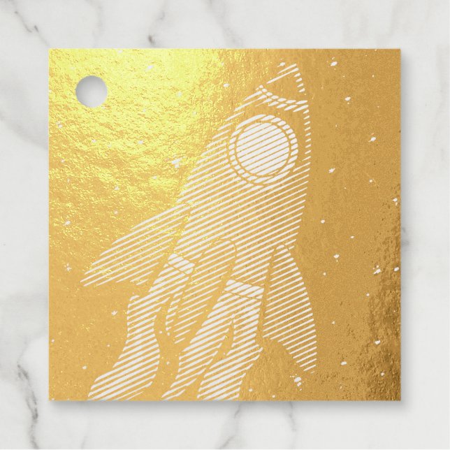 Rocket   favour tags (Front)