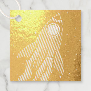 Rocket favour tags