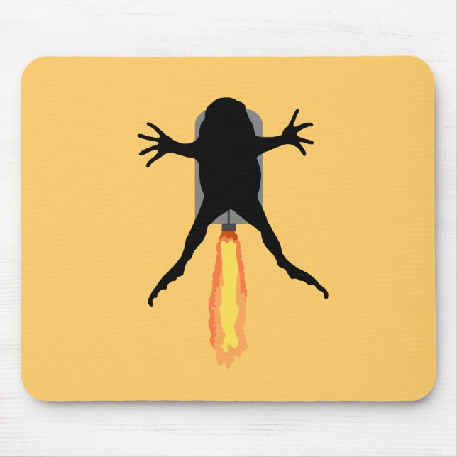 Rocket Frog Mouse Mat (Front)