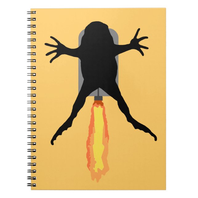 Rocket Frog Notebook (Front)