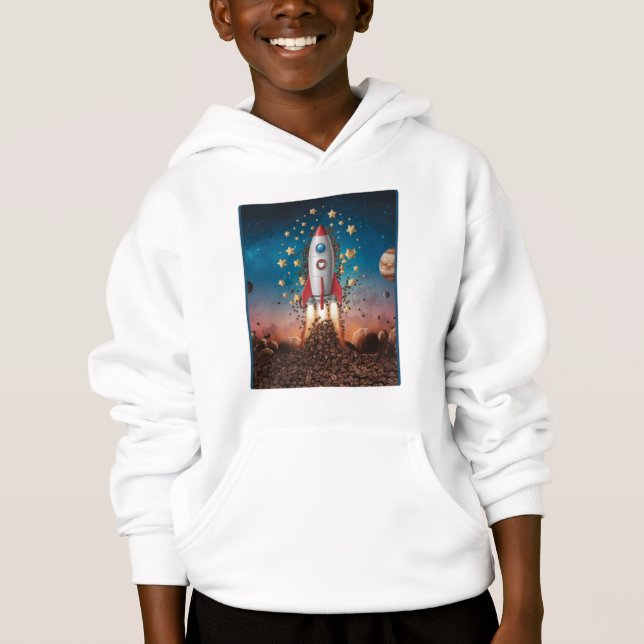 Rocket Fuel for Imagination T-Shirt: (Front)