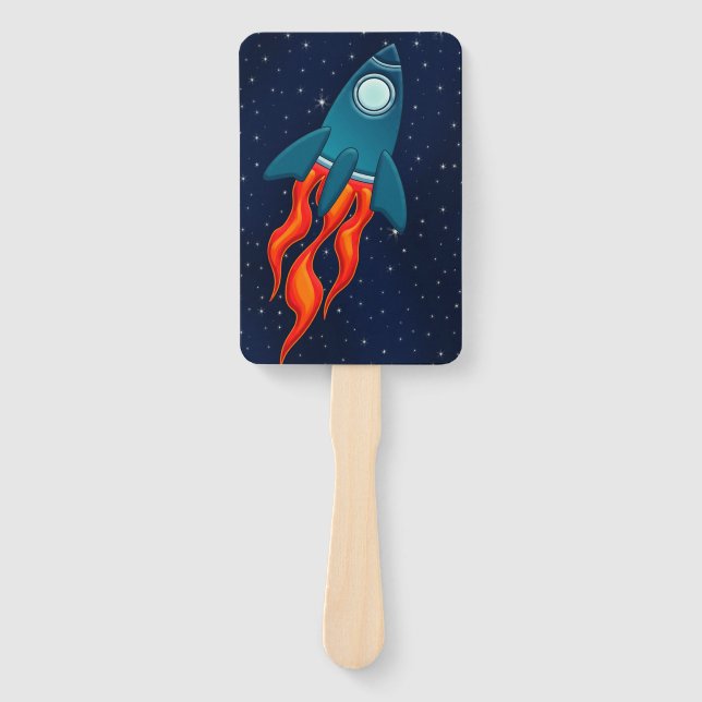 Rocket   hand fan (Front)