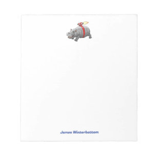 Rocket Hippo Notepad