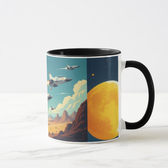 Rocket Jets Mug (Right)