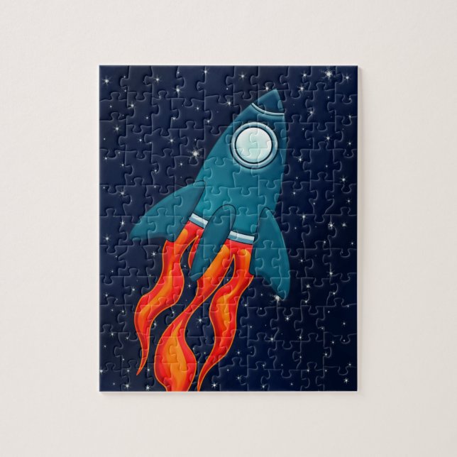 Rocket Jigsaw Puzzle (Vertical)