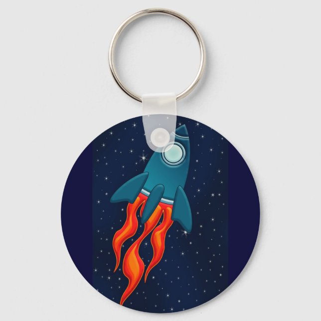 Rocket Key Ring (Front)