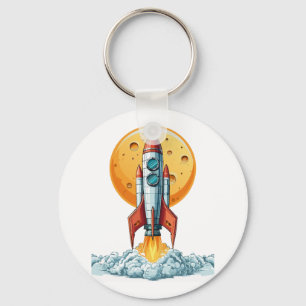 rocket key ring
