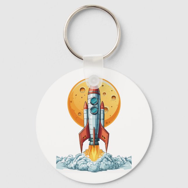 rocket key ring (Front)