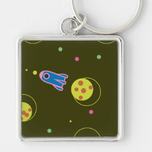 Rocket Key Ring