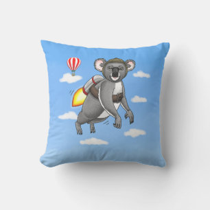 Rocket Koala Bear Cushion